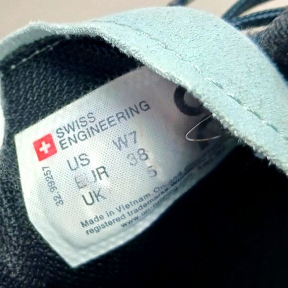 On Running Cloud Women's Size 7 Running Shoe/ Sneaker Black. - Picture 2 of 15